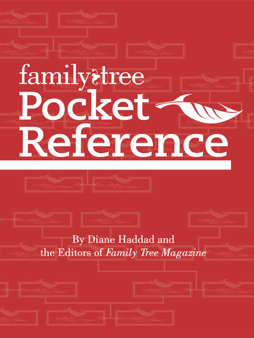 Title details for Family Tree Pocket Reference by Diane Haddad - Available